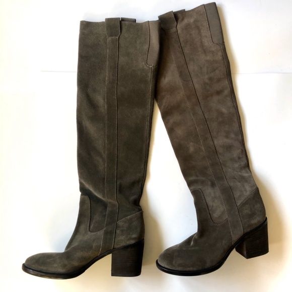 NEW BCBG Generation Suede Knee High Boots - Picture 7 of 17